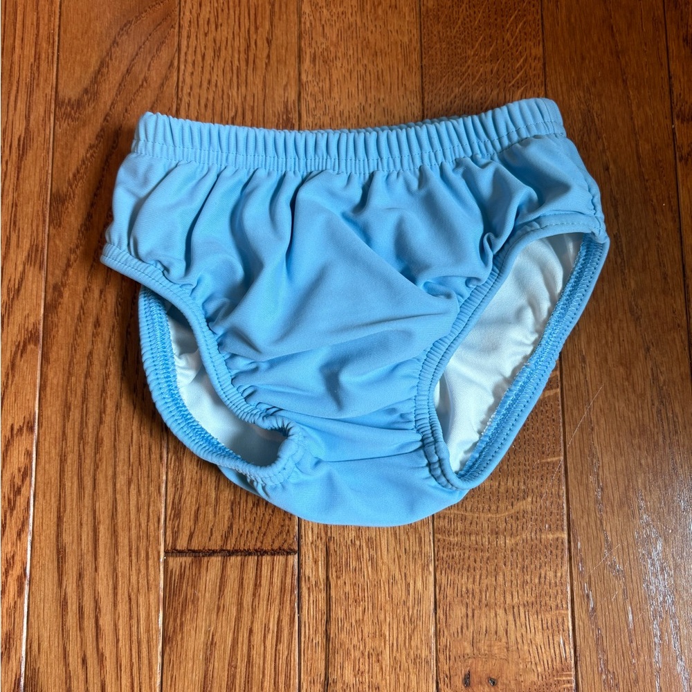 Primary Kids Swim Diaper, Light Blue, Size 2